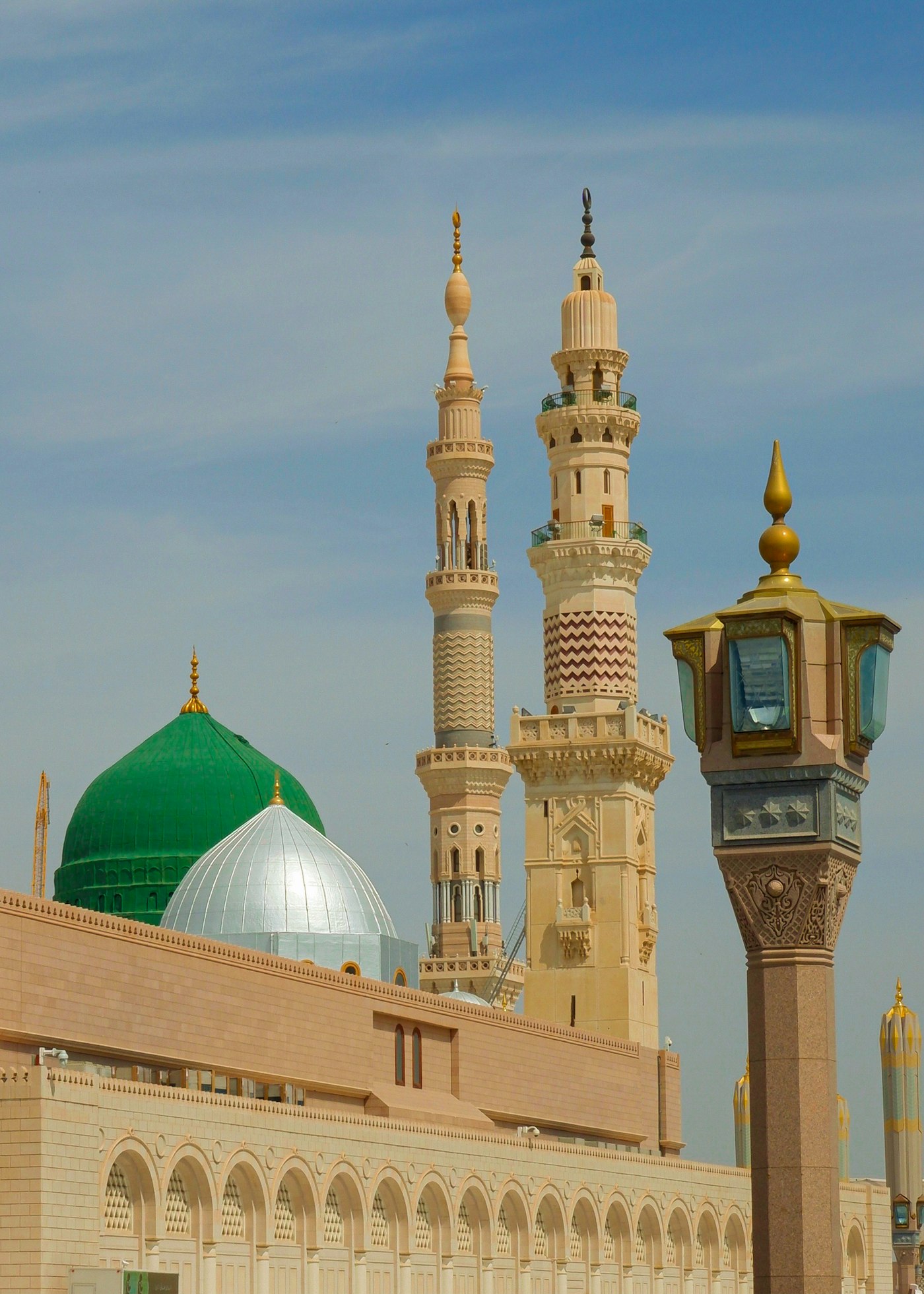 Pilgrims walking toward Masjid al-Haram, Makkah